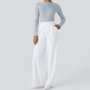 Halara Flex DayStretch High Waisted Pocket Straight Leg Work Pants